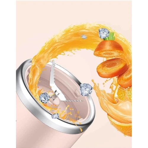 Блендер Xiaomi Deerma Juice Blender Pink (DEM-NU05): Объем чаши, л 0.4