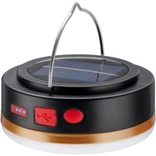 Фонарь туристический Goobay LED Solar Camping Lamp with IR Remote Control
