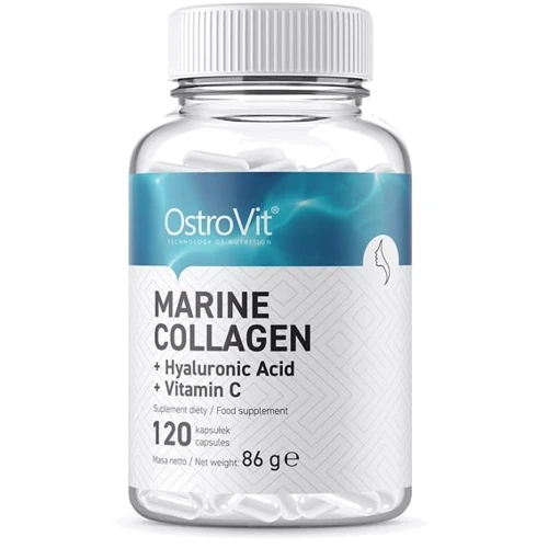 OstroVit Marine Collagen + Hyaluronic Acid + Vitamin C Marine Collagen + Hyaluronic Acid + Vitamin C 120 капсул