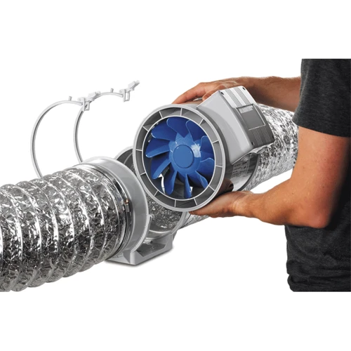 Вытяжной вентилятор Blauberg Turbo 200: Монтаж Канальный