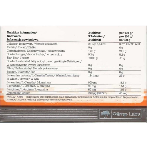Жироспалювач Olimp L-Carnitine Plus 80 tabs: Стать унісекс