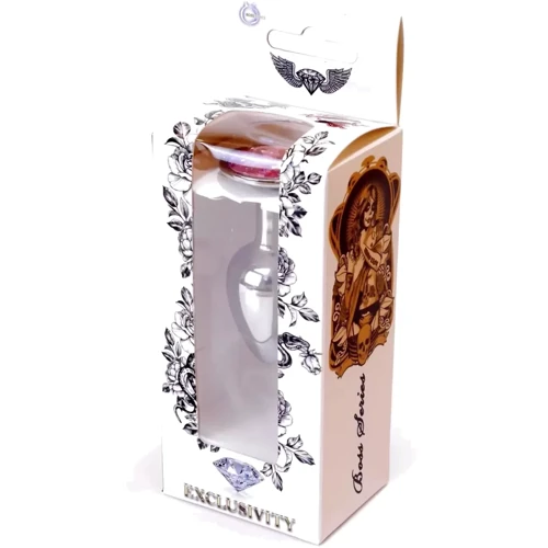 Анальная пробка Boss Series - Jewellery Silver PLUG Rose S (BS6400015)