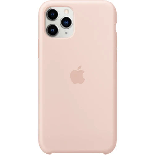 Чехол для iPhone TPU Silicone Case Pink Sand for iPhone 11 Pro: Цвет розовый