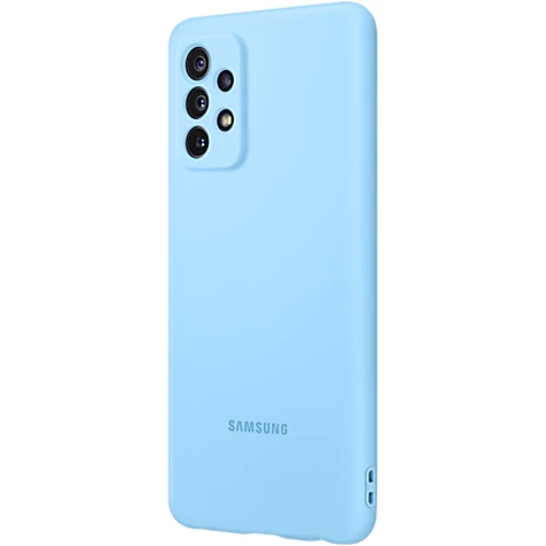 Чохол для телефона Samsung Silicone Cover Blue (EF-PA725TLEGRU) for Samsung A725 Galaxy A72: Плівка в комплекті немає