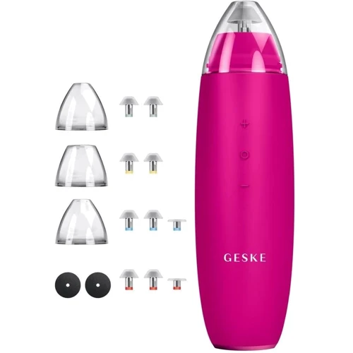 Микродермабразионное устройство для удаления черных точек GESKE MicroDermabrasion Blackhead Remover 7в1 magenta: Производитель GESKE
