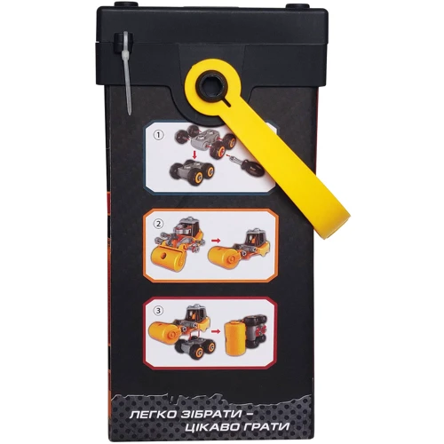 Конструктор Строительная техника - Дорожный каток Microlab Toys (MT8909)