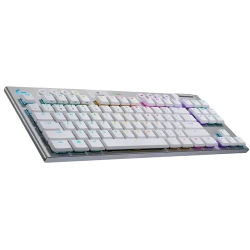 Клавіатура Logitech G915 Gaming TKL Tenkeyless Lightspeed Wireless RGB Mechanical White (920-009664): Кількість клавіш 88
