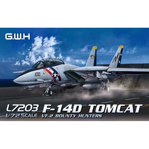Модель Greatwall Hobby Истребитель-перехватчик F-14D US Navy VF-2 (GWH-L7203)