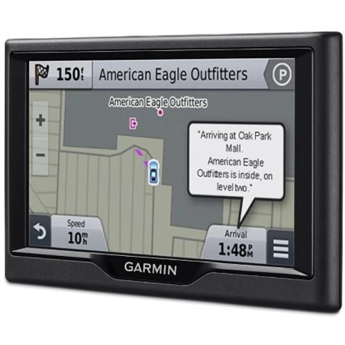 Garmin Nuvi 58LMT Аэроскан: Дисплей 5" TFT (480х272 точек), 65 тыс. цветов, сенсорный
