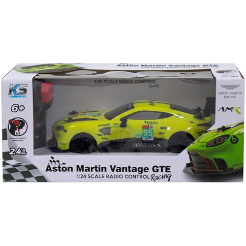 Автомобиль KS Drive на р/у - Aston Martin New Vantage GTE (1:24, 2.4Ghz, зелёный): Класс Гоночный