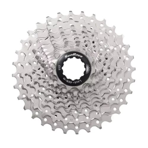 Касета 11-k 11-28T SUN RACE RS3 сталевий павук Metallic Silver (CAS-36-05)