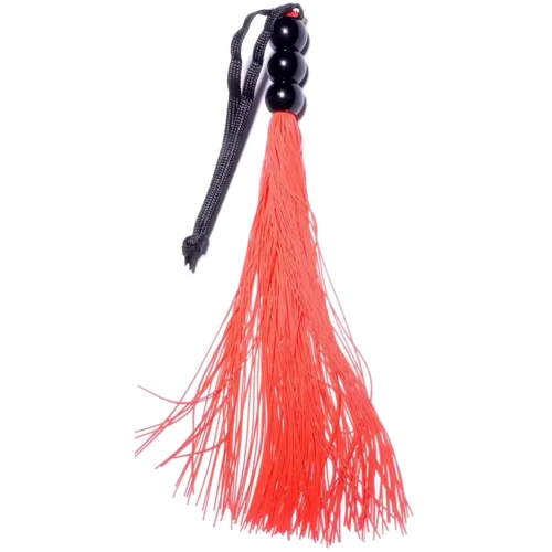Силиконовый флогер Fetish Boss Series - Silicone Whip Red 10" (BS6100038)