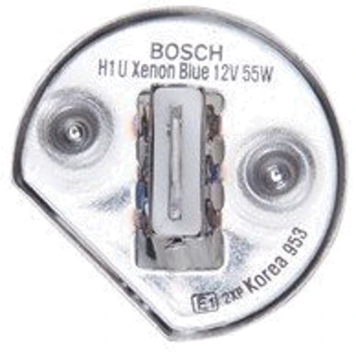 Галогенная автолампа Bosch H1 Xenon Blue 12V 55W (1987301011) фото 2