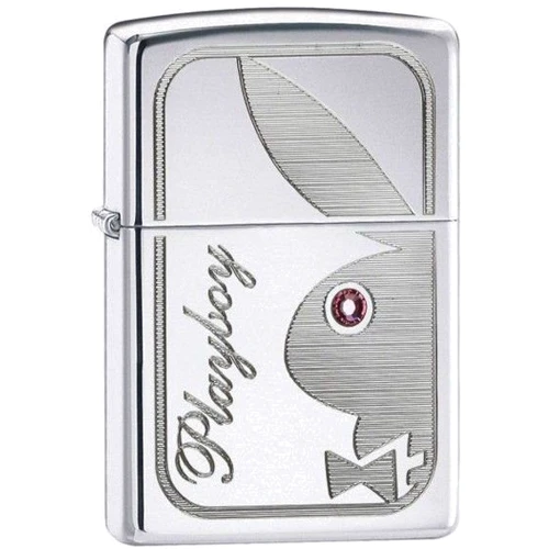 Зажигалка Zippo 250 PBOY BUNNY W/PINK STN (24789)