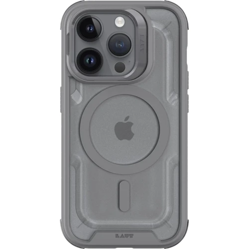 Чехол для iPhone LAUT CRYSTAL MATTER MagSafe Grey (L_IP23D_CM4_GY) for iPhone 15 Pro Max: Тип чехла накладка на заднюю часть