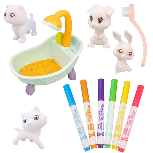 Набор игровой QUNXING Раскрась питомца (SP8608)