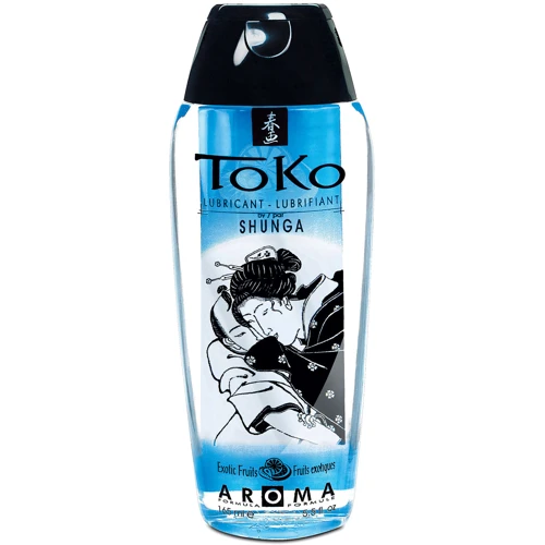 Оральный лубрикант со вкусом экзотических фруктов Shunga Toko Lubricant Exotic Fruits, 165 мл