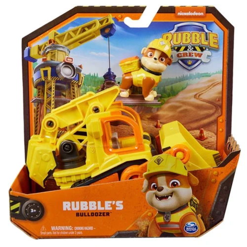 Базовый строительный автомобиль Spin Master Rubble and Crew с фигуркой Крепыша (SM28500/6066511) фото 6