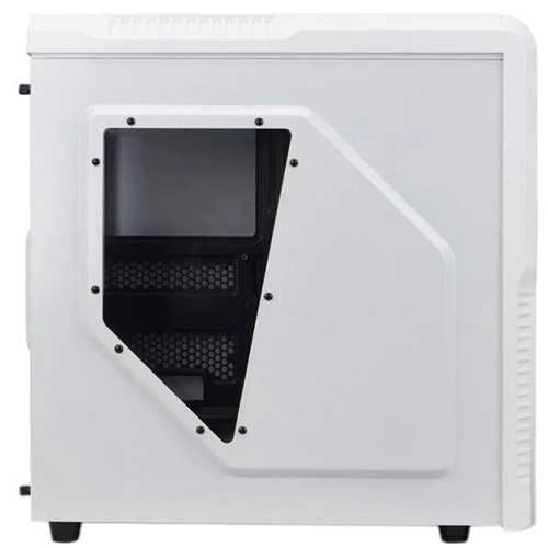 Корпус Zalman Z3 Plus(White): Матеріал передній панелі пластик