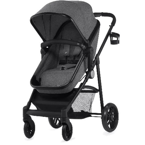 Универсальная коляска 3 в 1 Kinderkraft Juli Gray (KKWJULIGRY3000): Возможность установки люльки есть