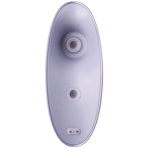 Вакуумний кліторальний стимулятор Svakom Pulse Galaxie Metal Lilac, нічник-проєктор зоряного неба