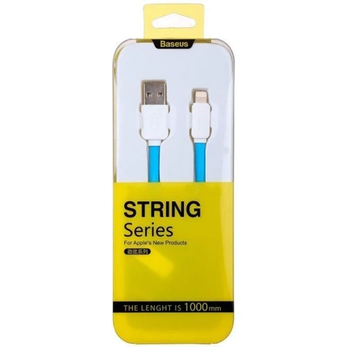 Кабель Baseus USB Cable to Lightning String 1m Blue/White (CAAPIH6-ND32): Длина 1 м