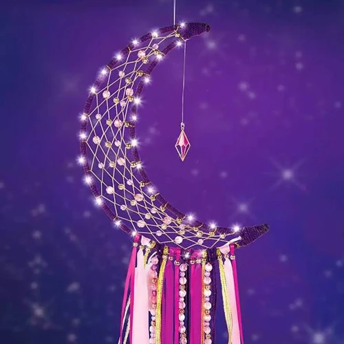 Набор для создания амулета Make it Real "Ловец снов" с подсветкой (MR1417)