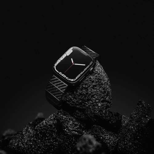 Аксесуар для Watch Switcheasy Carbon Fiber Band Black (MAW245035BK22) для Apple Watch 42/44/45/49mm фото 8