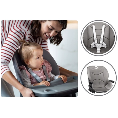 Стульчик для кормления Lionelo Mona Black фото 11