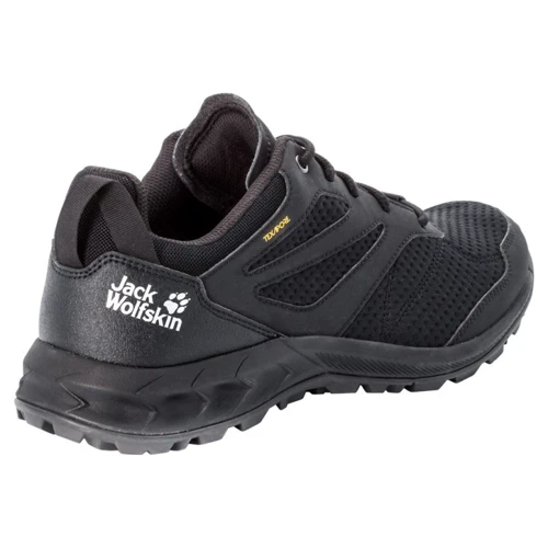 Полуботинки Jack Wolfskin Woodland Texapore Low M 4039211-6000 43.5 черные текстиль демисезон фото 5