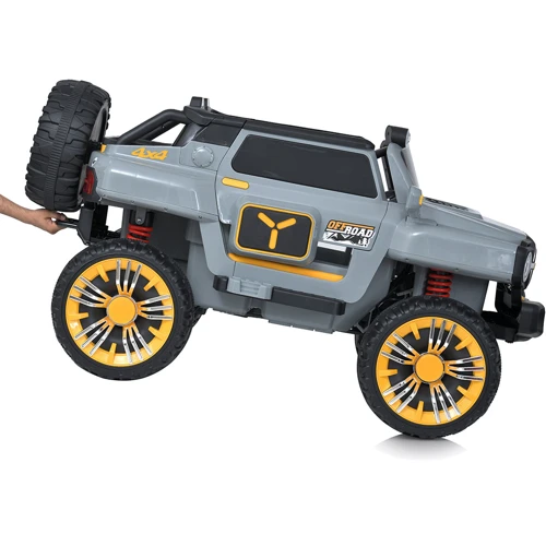 Детский электромобиль Bambi Racer Внедорожник серый (M 5821EBLR-11(24V))