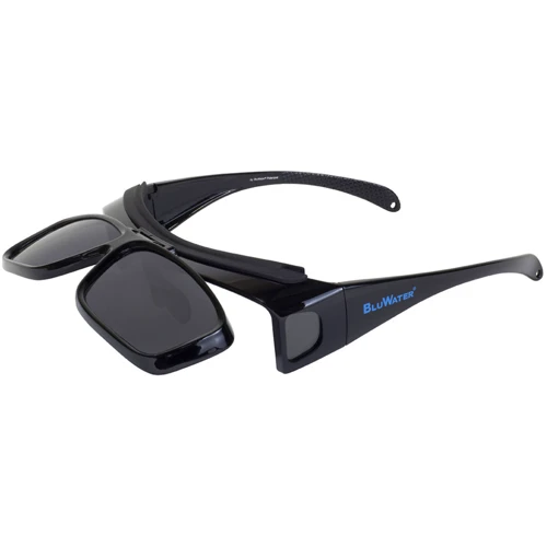 Спортивные очки Очки поляризационные BluWater Flip-IT Polarized (gray) серые (4ФЛИП-20П): Назначение Для рыбалки, Для туризма и активного отдыха