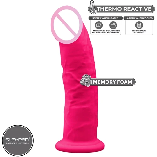 Фаллоимитатор SilexD Oscar Pink (MODEL 2 size 9in) двухслойный