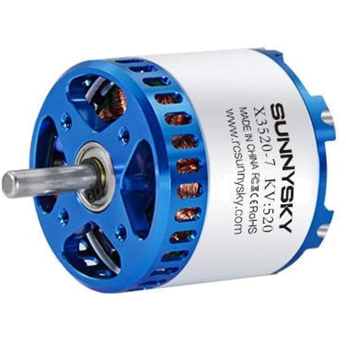 Мотор SunnySky SunnySky x Series v3 x3530 V3 Brushless Motors 860KV (X3530-860KV) фото 3