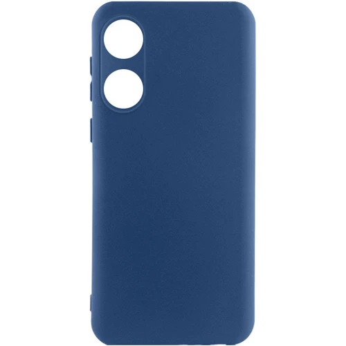 Чехол для телефонов Lakshmi Case Silicone Cover Full Camera Navy Blue for Oppo A58 4G