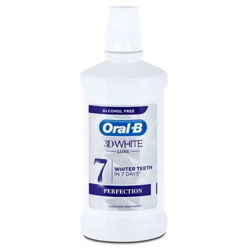 ORAL-B Ополіскувач для порожнини рота 3D White Luxe Свіжа м'ята 250 ml