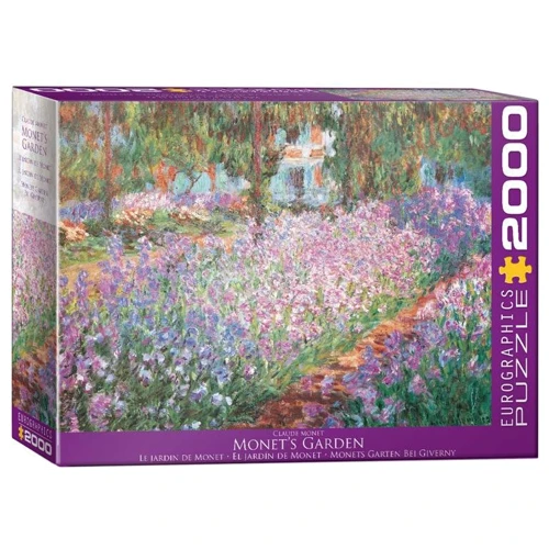 Пазл Eurographics Сад Моне Клод Моне, 2000 елементів (8220-4908)