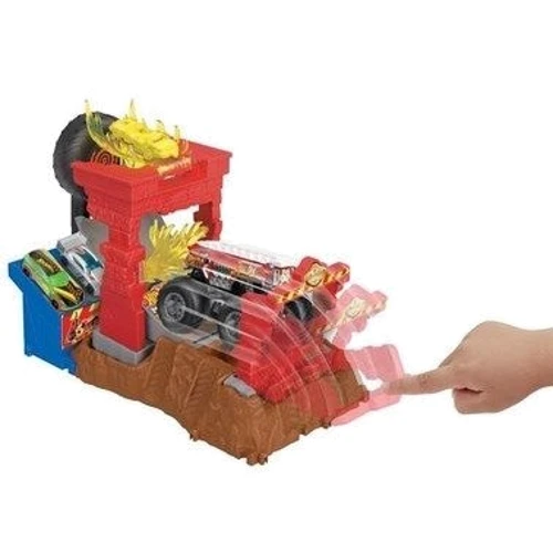 Ігровий набір Hot Wheels Перше змагання серії Тренувальна арена (HNB87): Масштаб машинок 1:64