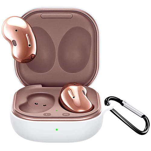 Чехол для наушников BeCover Silicone Case White (705413) for Samsung Galaxy Buds 2 Pro/Buds 2/Buds Live/Buds Pro