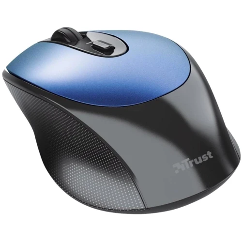 Мышь Trust Zaya Rechargeable Wireless Blue (24018): Эргономика симметричная для левшей