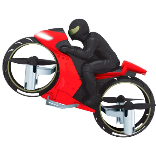 Квадрокоптер ZIPP Toys Flying Motorcycle Красный