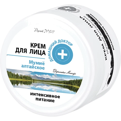 Домашний Доктор Крем для лица мумие алтайское 100 ml