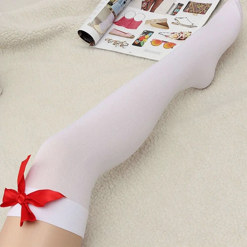 Чулки NDS 3190 White One Size (23527)