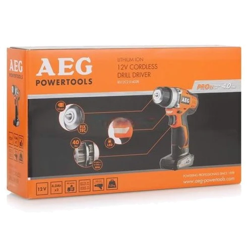Гайковерт аккумуляторный AEG BSS 12 C: Время зарядки аккумулятора 0.5 ч