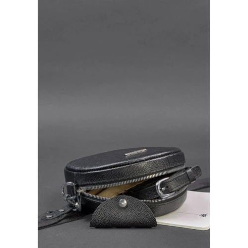 Женская сумка кросс боди Tablet BlankNote черная Blackwood (BN-BAG-23-bw): Фактура Матовая, Зернистая