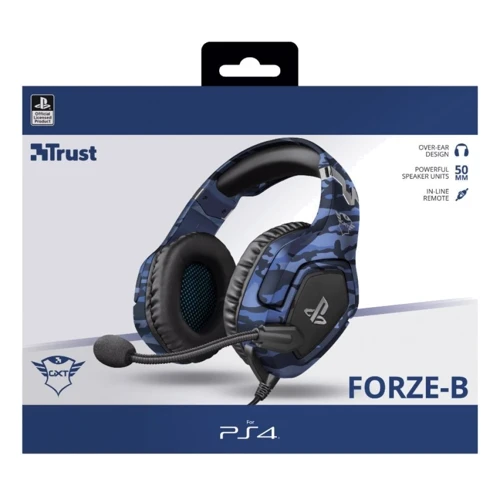 Наушники Trust GXT 488 Forze-G for PS4 Blue (23532): Назначение Для Sony Playstation 4