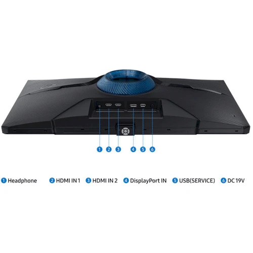 Монитор Samsung Odyssey G4 S27BG400EI (LS27BG400EIXCI): Диагональ 27"