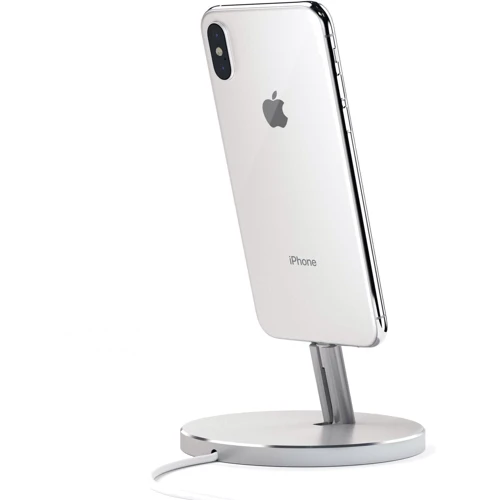 Док-станция Satechi Desktop Charging Stand Silver (ST-AIPDS) for Apple iPhone фото 1