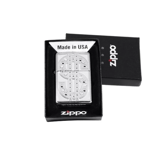 Зажигалка Zippo 250 BLING EMBLEM (20904) фото 6