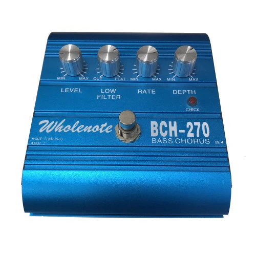 Педаль гітарних ефектів Бас-гітарна педаль ефектів Wholenote BCH-270